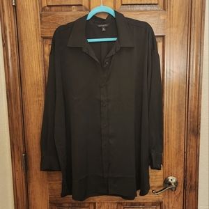 Banana Republic Satin Classic Shirt